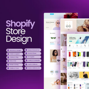 Shopify Store Design - Advanced Plan